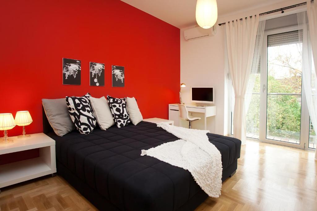 Boutique Apartments 360º Belgrad Rum bild